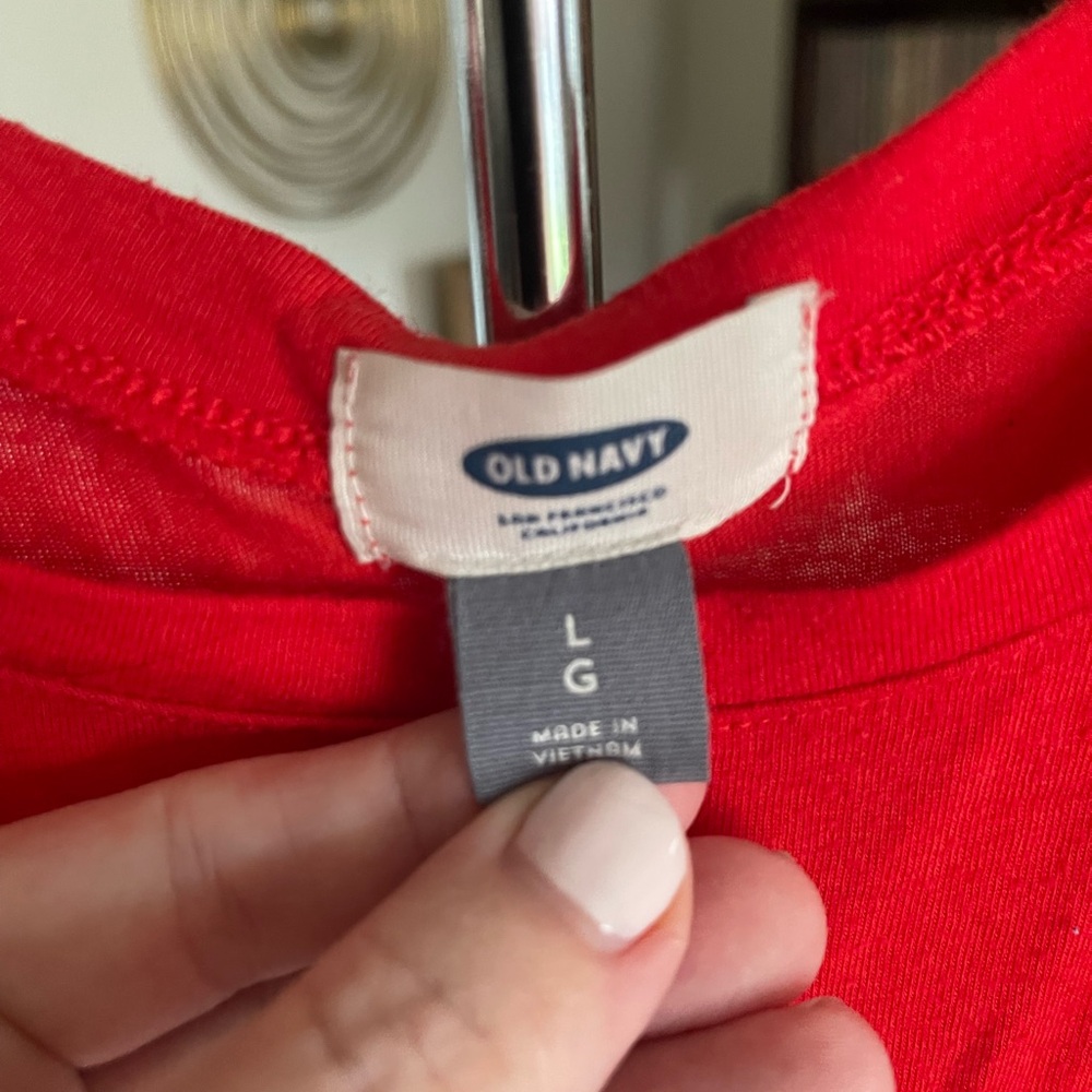 Old Navy Red Tank Top